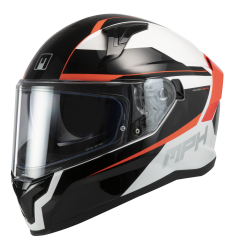 TIGER STREAM V1 CASCO INTEGRALE MPH - Bianco Grigio Rosso