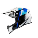 JUMPER MX RAYGUN Casco Off Road MPH - Bianco Blu